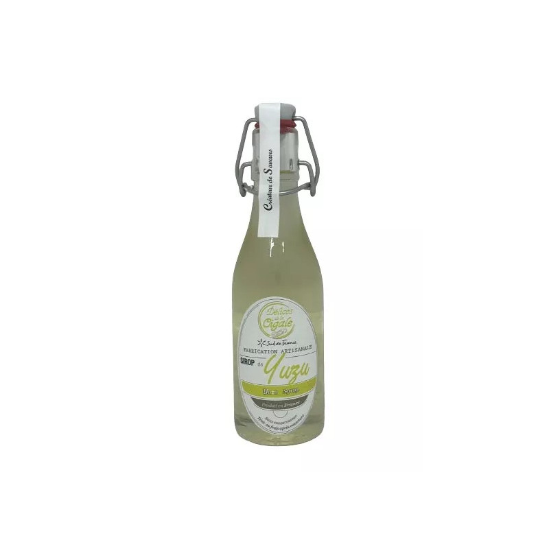 DELICE CIGALE - Sirop Yuzu 25 cl