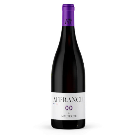 MAUPERIER - Vin rouge Affranchi 0.0% - 75cl