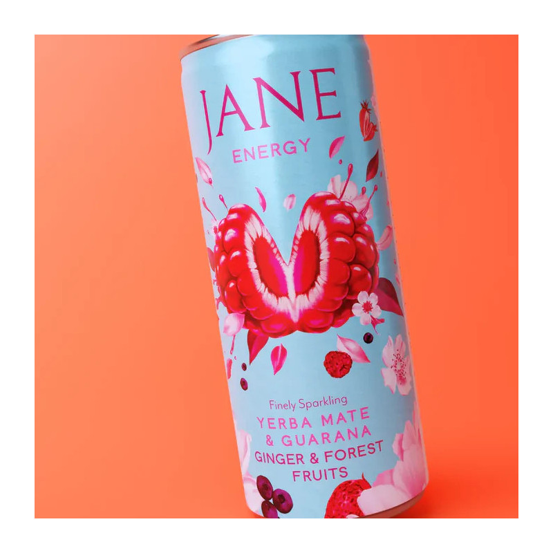 JANE - Energy Gingembre et fruits rouges 25cl