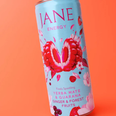 JANE - Energy Gingembre et fruits rouges 25cl