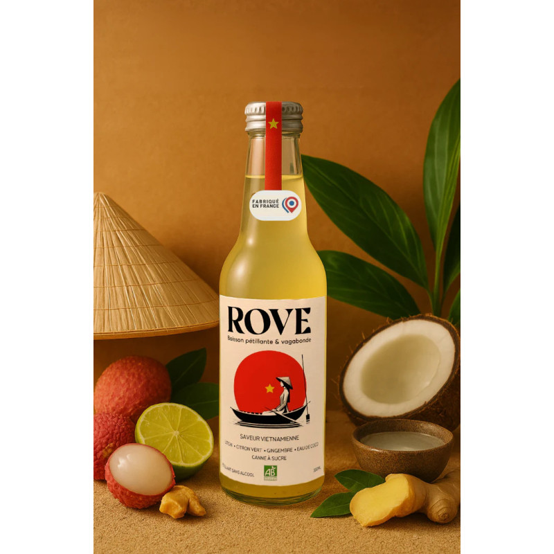 ROVE - Pétillant gastronomique Saveur Vietnam 33cl