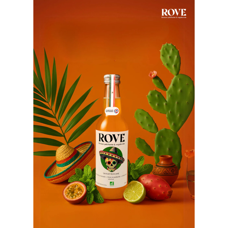 ROVE - Pétillant gastronomique Saveur Mexique 33cl