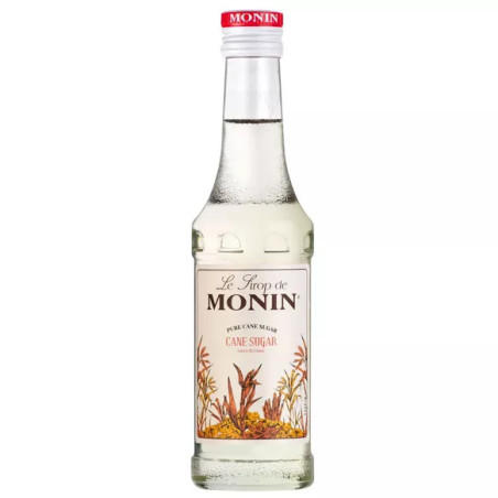 MONIN - Sirop Pur Sucre de Canne pour cocktails ou thés glacés - Arômes naturels - 25cl