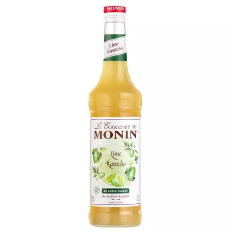 MONIN - Concentré de Rantcho Citron Vert - Arômes naturels - 70cl