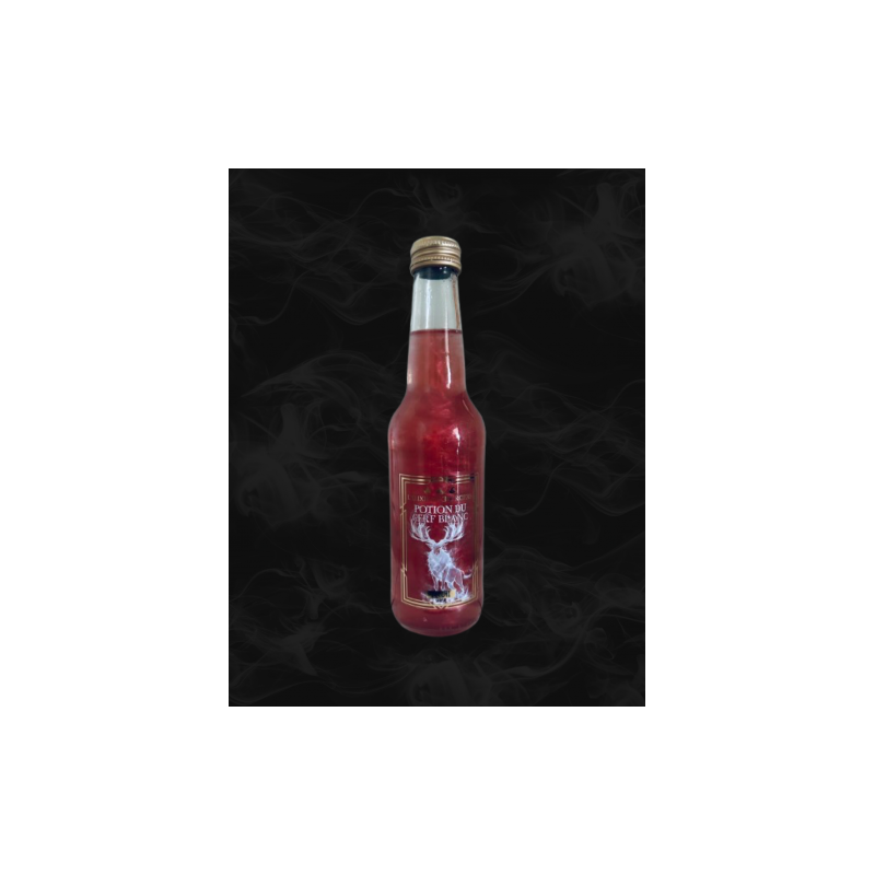 L'ELIXIR DES 3 SORCIERS - Potion du Cerf Blanc (Saveur Litchi) - 33cl
