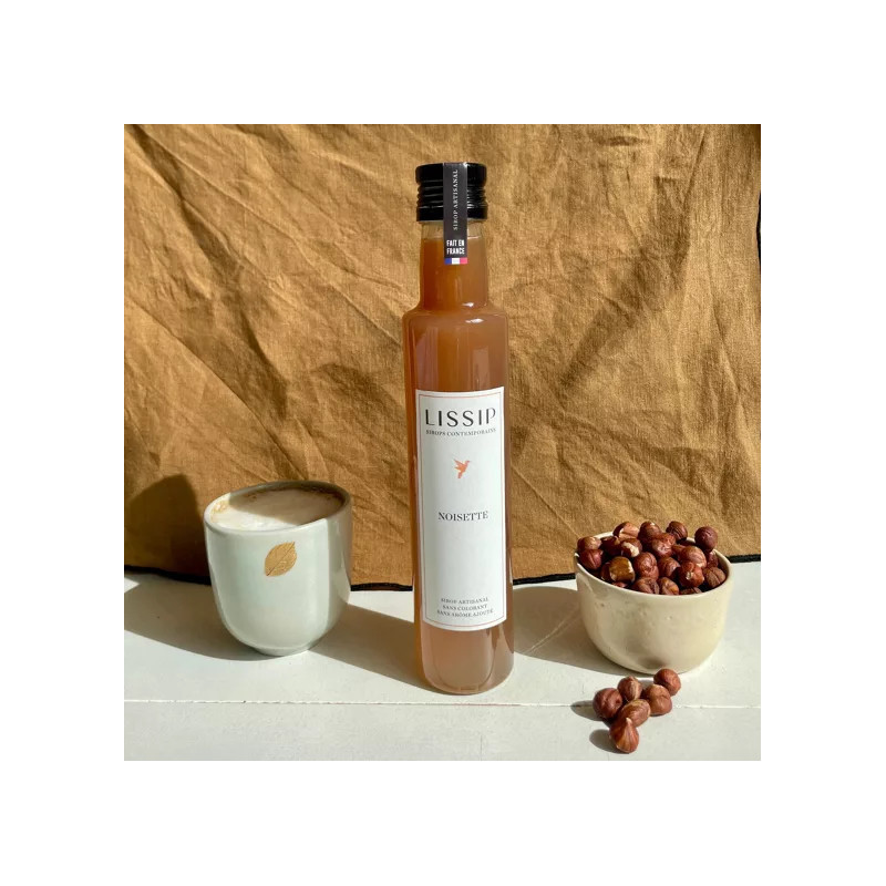 LISSIP - Sirop Noisette 25cl