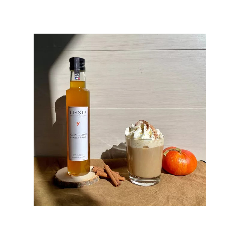 LISSIP - Sirop Pumpkin Spice 25cl