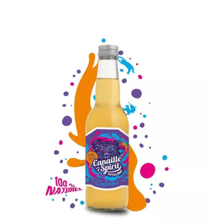 CANAILLE SPIRIT - Boisson Pétillante Miel, Citron, Gingembre, Pomme - L'Envoûtant – 33 cl