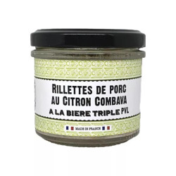 PICOTTI PICOTTA - Rillettes de porc au citron combava et à la PVL Triple