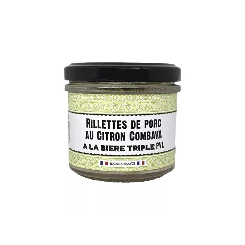 PICOTTI PICOTTA - Rillettes de porc au citron combava et à la PVL Triple