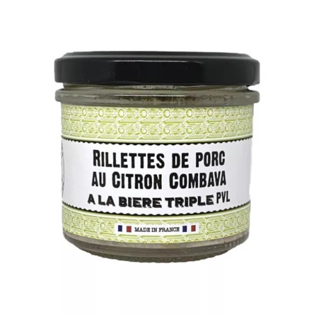 PICOTTI PICOTTA - Rillettes de porc au citron combava et à la PVL Triple