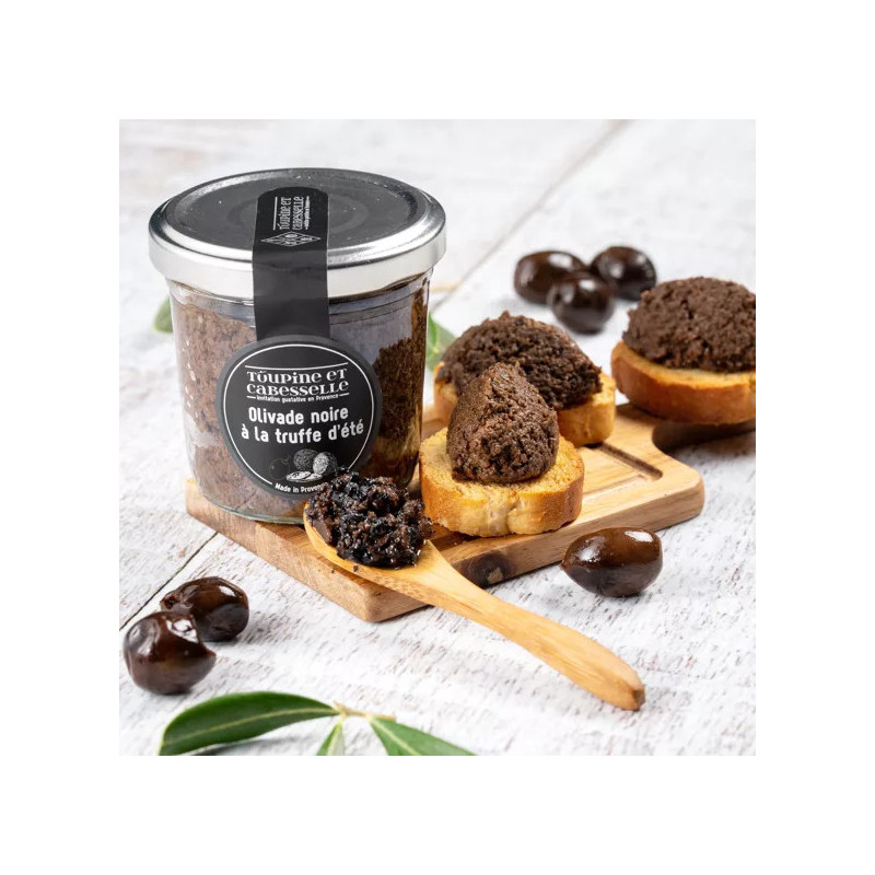 TOUPINE & CABESSELLE - Olivade noire à la truffe d'été