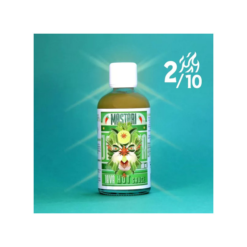 MASTARI - Sauce piquante JAVA 2/10 - 10cl