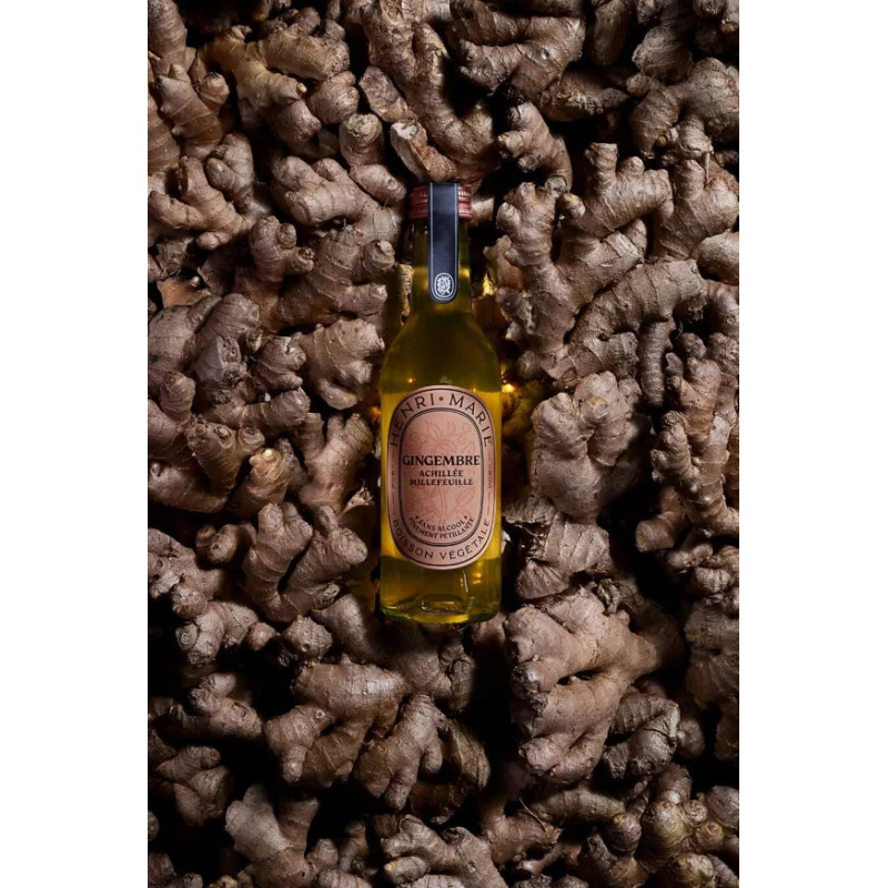 HENRI MARIE - Boisson végétale BIO - Gingembre - Achillée Millefeuille 25cl