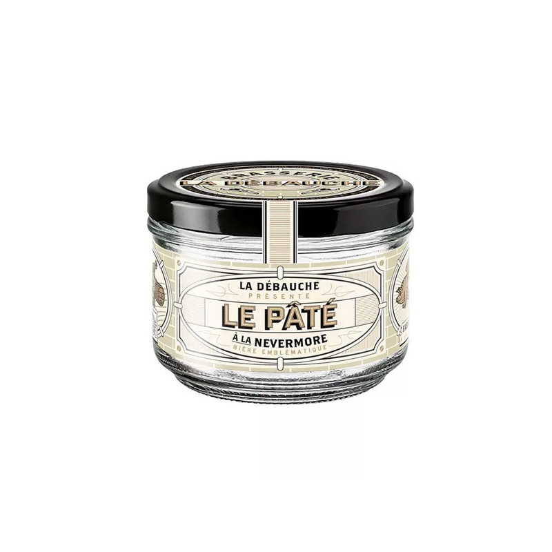 BRASSERIE LA DEBAUCHE - Le Pâté à la Nevermore réalisé avec Maître Cochon 180 gr
