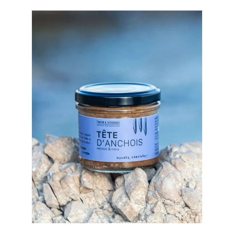 TIMON & SOURRIEU - Tartinable Tête d'Anchois 100g