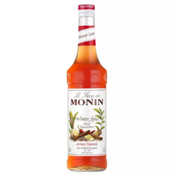 MONIN - Sirop Saveur Épices d'Hiver pour vins chauds ou autres cocktails - Arômes naturels - 70cl
