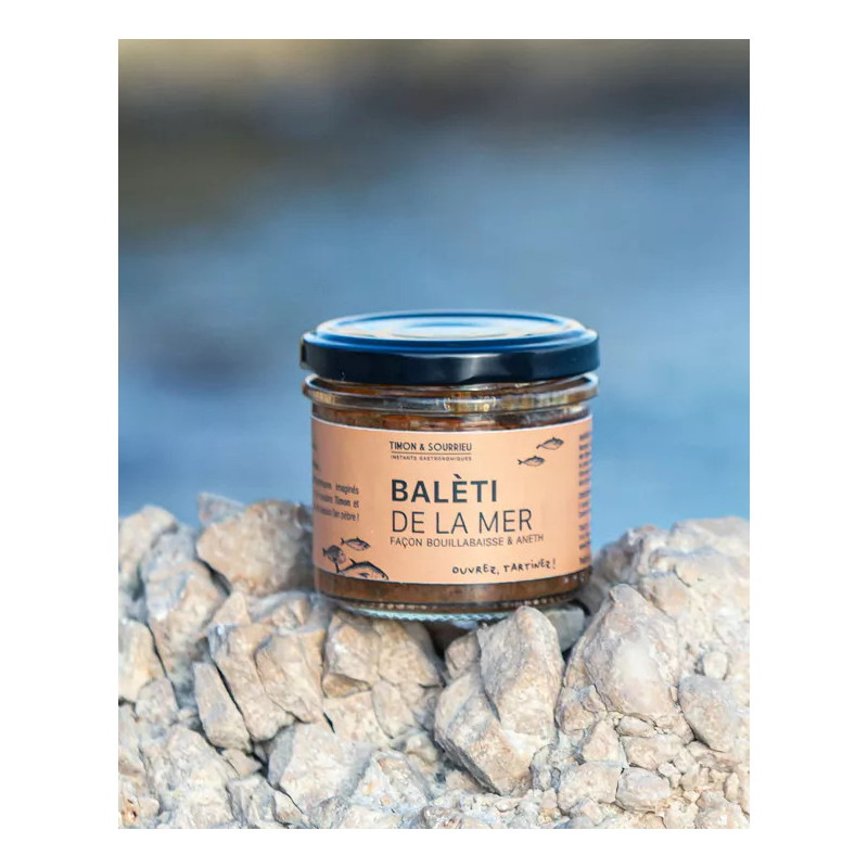 TIMON & SOURRIEU - Tartinable Baléti de la Mer 100g