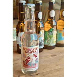 BOMBASTIC GRAPES - Jus de raisin rosé pétillant 33cl