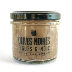 MAISON BIGAND - Olives noires, figues  & noix - 100gr
