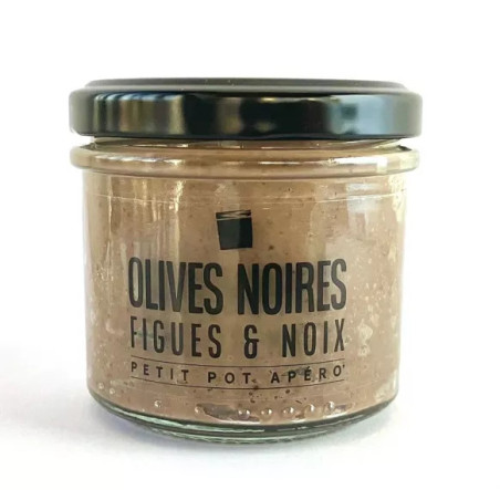 MAISON BIGAND - Olives noires, figues  & noix - 100gr