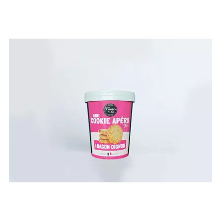 FLAVIE'S & CO - Cookies Salés : Bacon - Oignons 100gr