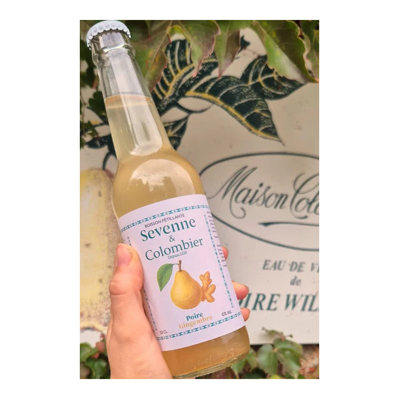 SEVENNE & COLOMBIER - Poire gingembre 33cl