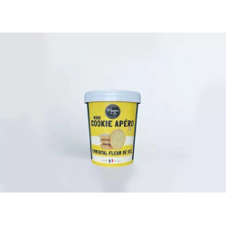 FLAVIE'S & CO - Cookies Salés : Emmental Français – Fleur de sel 100gr