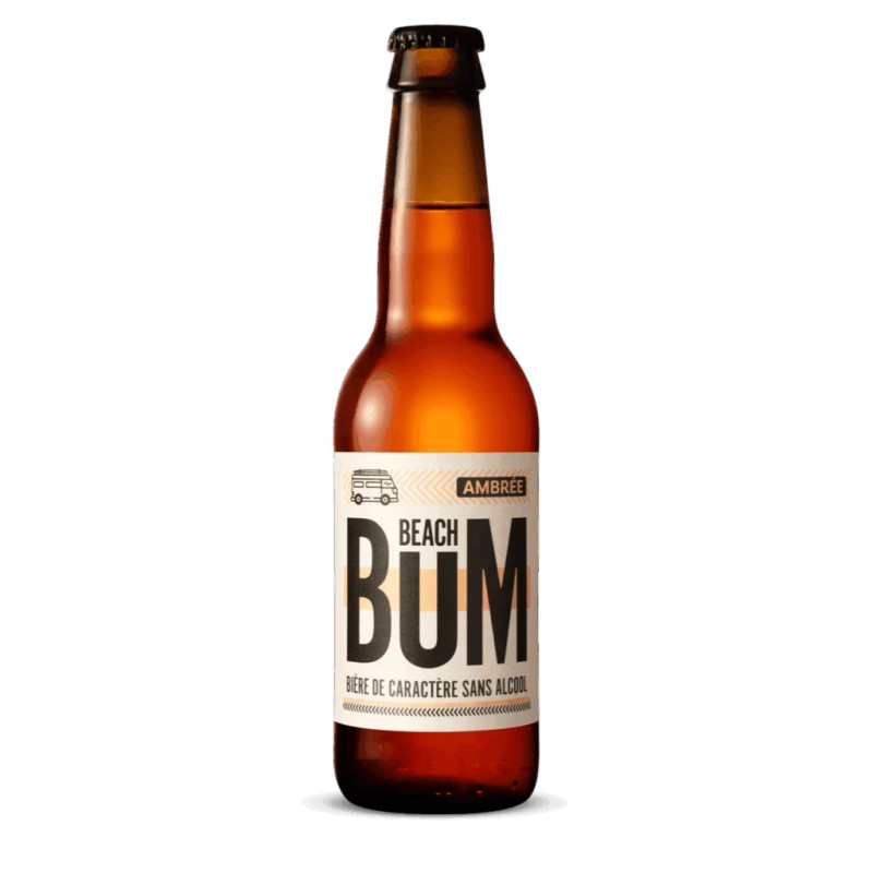 BEACH BUM - Ambrée 0,4% - 33cl
