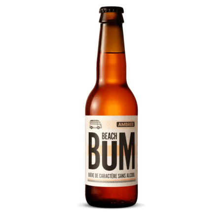 BEACH BUM - Ambrée 0,4% - 33cl