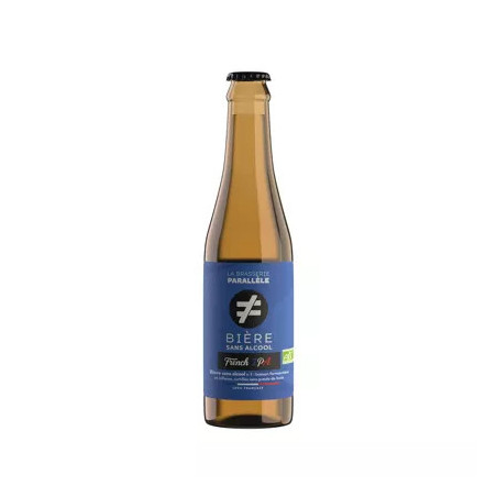 BRASSERIE PARALLELE - Bière French IPA Bio Sans Alcool 33cl