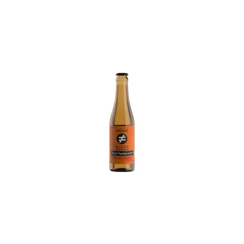 BRASSERIE PARALLELE - Bière aux Fruits Tropicaux Bio Sans Alcool 33cl