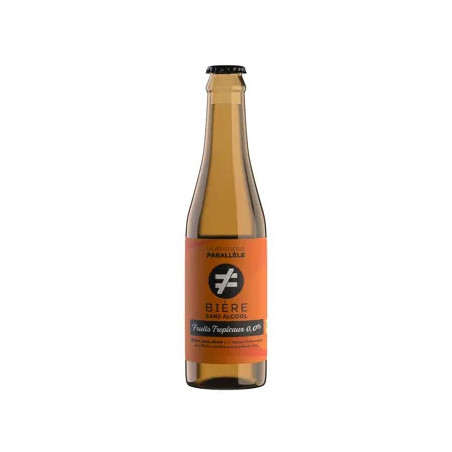 BRASSERIE PARALLELE - Bière aux Fruits Tropicaux Bio Sans Alcool 33cl
