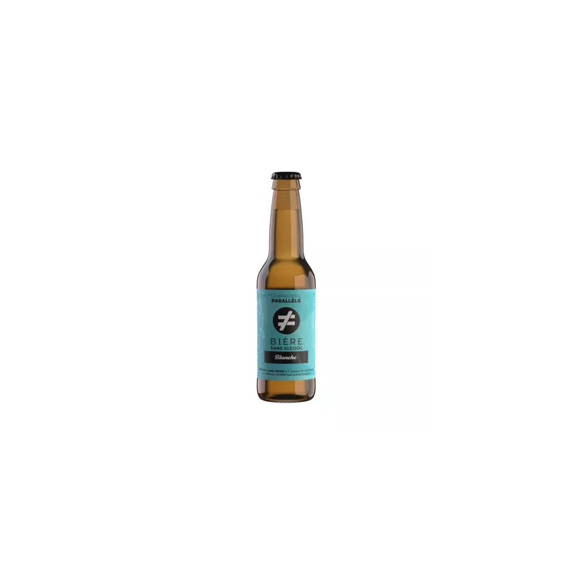 BRASSERIE PARALLELE - Bière Blanche Bio Sans Alcool 33cl
