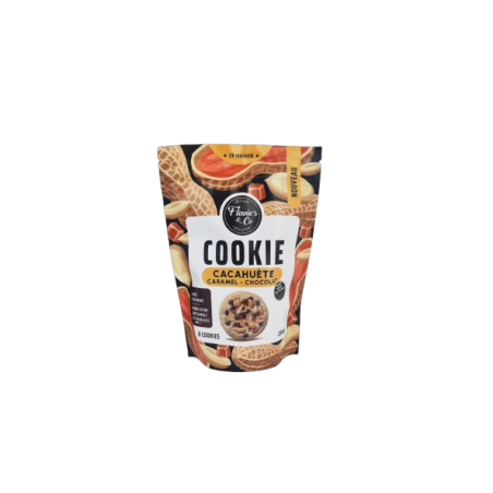 FLAVIE'S & CO - Cookies Cacahuète-Caramel-Chocolat 200gr