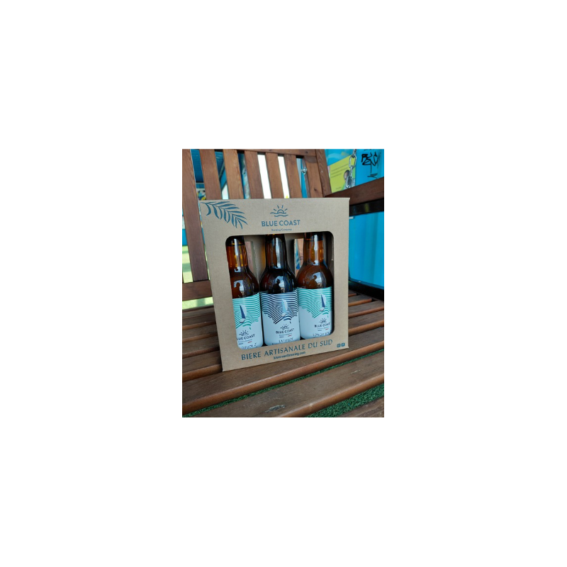 BLUE COAST - Pack 3 bières