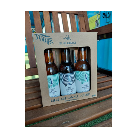 BLUE COAST - Pack 3 bières