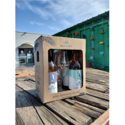BLUE COAST - Pack découverte 4 bières + 1 verre