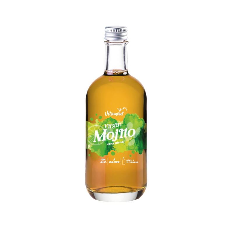 VITAMONT - Mocktail à diluer Mojito - 50cl