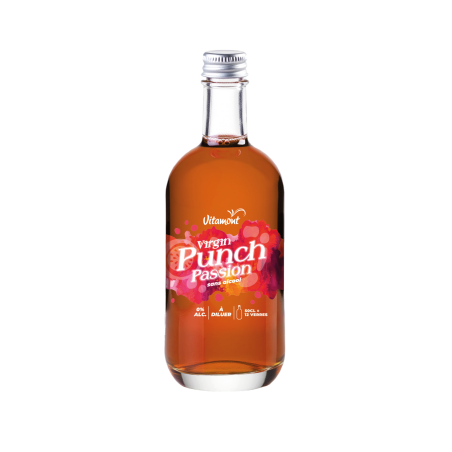 VITAMONT - Mocktail à diluer Punch Passion - 50cl