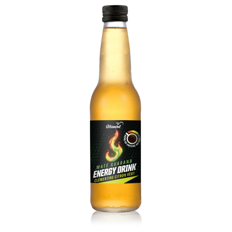 VITAMONT - Energy Drink Clémentine Citron Vert - 33cl