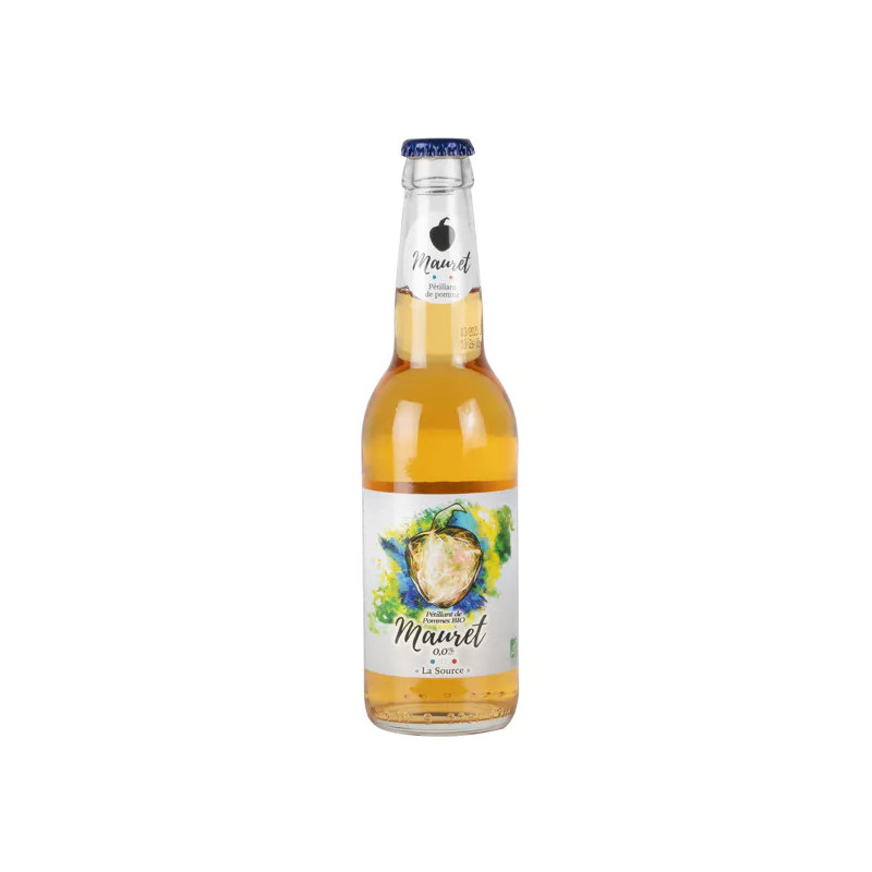 MAURET La Source 0,0% pétillant pomme 33cl