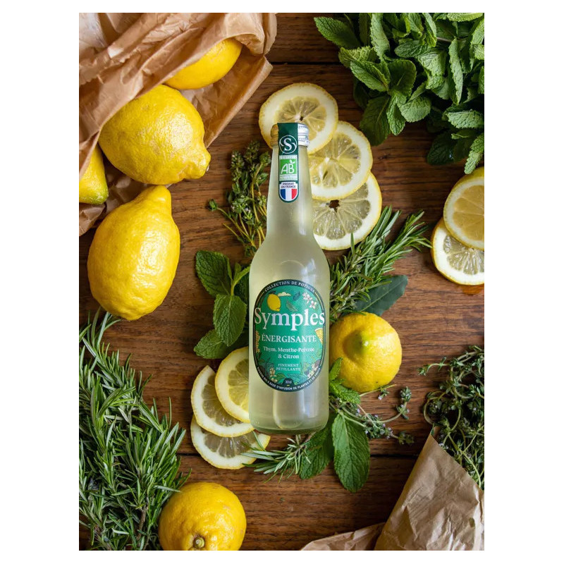 SYMPLES - Infusion pétillante Energisante 33cl