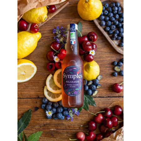 SYMPLES - Infusion pétillante Relaxante 33cl