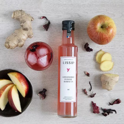 LISSIP - Sirop Gingembre Pomme Hibiscus 25cl