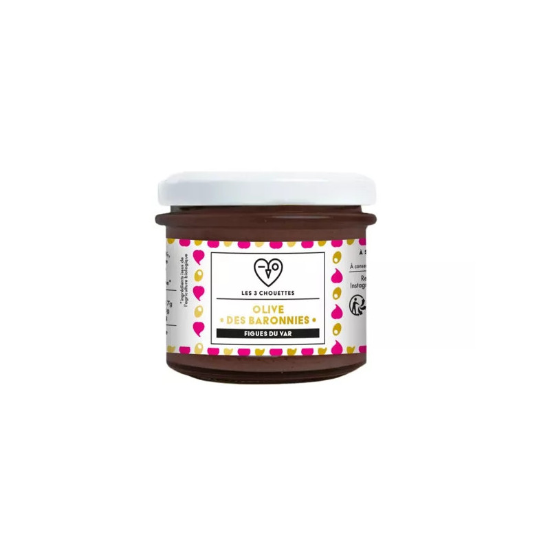 LES 3 CHOUETTES - Mezzé Olives des Baronnies - Figues du Var 100gr