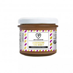 LES 3 CHOUETTES - Mezzé Aubergine du Midi - Thym de Provence 100gr