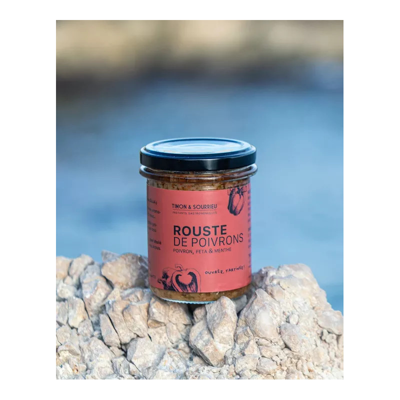 TIMON & SOURRIEU - Tartinable Rouste de poivrons 170g