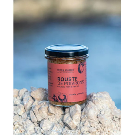 TIMON & SOURRIEU - Tartinable Rouste de poivrons 170g