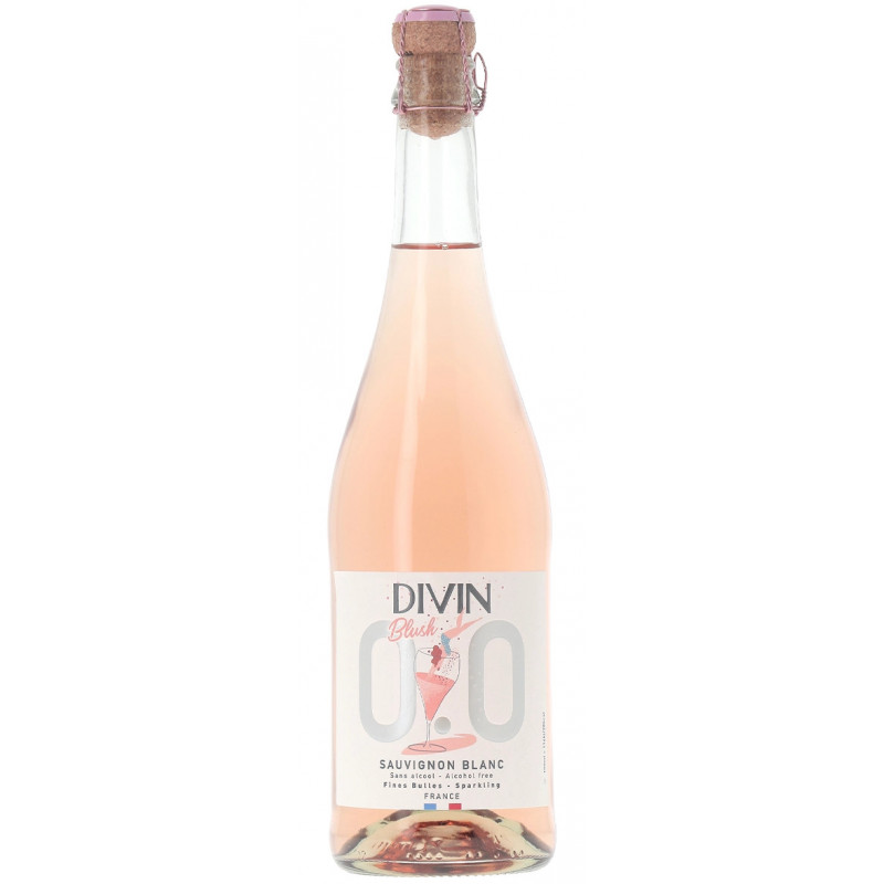 DIVIN - Sauvignon Blanc 0.0 % Sparkling Blush 75 cl